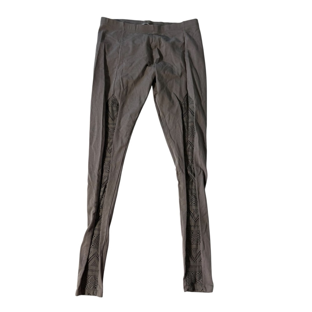 Victoria’s Secret Grey Leggings Size S Eyelet Front Detail